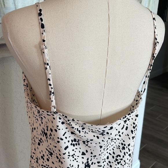 NWT A New Day Dalmatian Print Slip Dress 🖤 sz Small - Picture 9 of 10